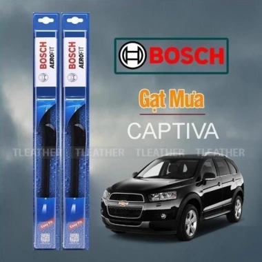 Gạt mưa Chevrolet Captiva Bosch mềm không xương 16 inch 24 inch - Giá 290.500