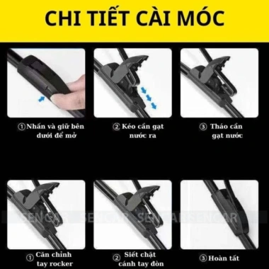 Gạt Mưa Kia Rondo Bosch Aerofit Silicone Cao Cấp - Chính Hãng, Giá 290.500₫ 4