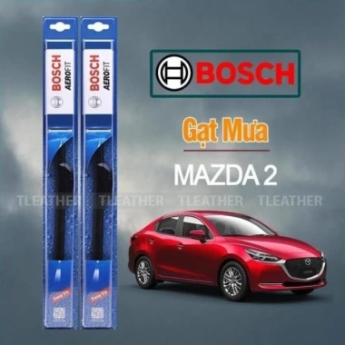 Gạt Mưa Mazda 2 BOSCH Aerofit Silicone Cao Cấp - Giá 290.500 VND