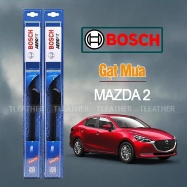 Gạt Mưa Mazda 2 BOSCH Aerofit Silicone Cao Cấp - Giá 290.500 VND