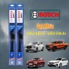 Gạt mưa ô tô Bosch silicon mềm không xương – sạch, êm ái, ngàm móc câu, 157.700₫