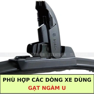 Gạt mưa ô tô Bosch silicon mềm không xương – sạch, êm ái, ngàm móc câu, 157.700₫ 2
