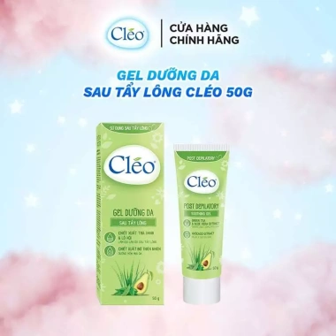 Gel Dưỡng Ẩm CLEO Post Depilatory Soothing Gel 50g - Làm Dịu Da, Giảm Đỏ Sau Tẩy Lông, Giá Ưu Đãi 69.000 VND 5