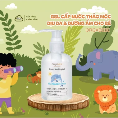 Gel dưỡng ẩm Orgabebe Soothing 150ml - Làm dịu, cấp nước cho bé, chỉ 99.000₫