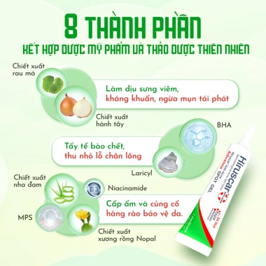 Gel giảm mụn nhanh 24h Hiruscar Anti Acne Advance Spot Gel 10g - Chỉ 162.000 VND