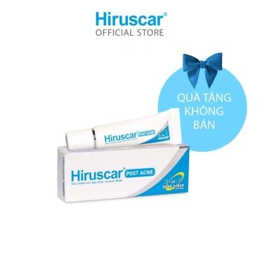 Gel Hiruscar Post Acne 5g - Giảm sẹo, làm mờ vết thâm sau mụn, Quà tặng ưu đãi 500k Gel Hiruscar Post Acne 5g - Giảm sẹo, làm mờ vết thâm sau mụn, Quà tặng ưu đãi 500k