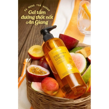 Gel Tắm Cocoon Đường Thốt Nốt An Giang 500ml - Giá tốt 215k, dưỡng da, hương thơm tự nhiên 5