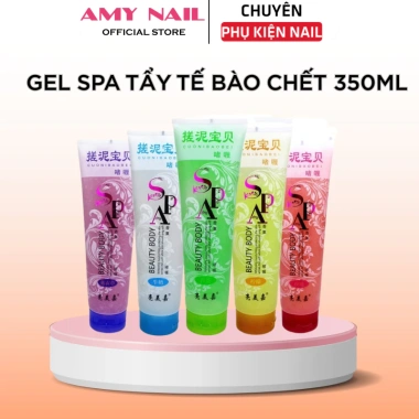 Gel Tẩy Tế Bào Chết Hàn Quốc 350ml – Làm Sạch Body, Da Sáng Mịn, Hương Thơm Tự Nhiên SPA