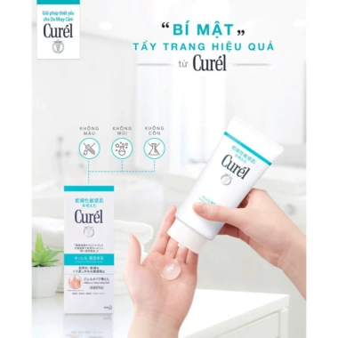 Gel Tẩy Trang Curel Cấp Ẩm 130g – Dưỡng ẩm sâu, làm sạch mỹ phẩm, giá 332.220₫