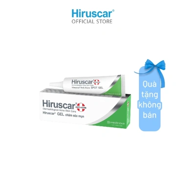 Gel trị mụn Hiruscar Anti-Acne Spot 10g - Giảm giá 500k, nhanh tan mụn, không khô