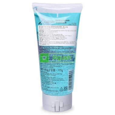 Gel vuốt tóc Gatsby 170g unisex – Thơm mềm, giữ nếp chắc, bóng mượt, công thức nước Hard 9