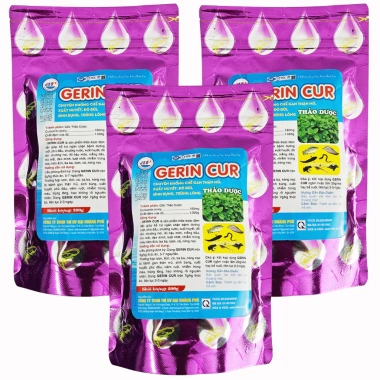 GERIN CUR 200g Thảo Dược Đường Ruột Ngừa Bệnh Trên Cá Ếch Lươn Baba Giá 175k 4