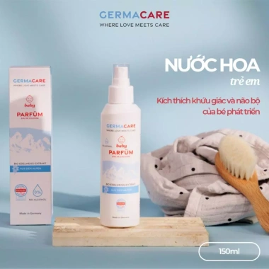 GermaCare Đức Nước Hoa Thuần Chay - Cấp ẩm da, Vitamin E, Đạt chứng nhận Dermatest, giá 255k 5