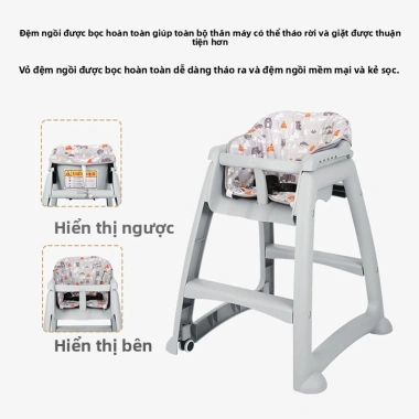 Ghế ăn đa chức năng trẻ sơ sinh – dùng tại nhà, nhà hàng, khách sạn, chỉ 742.700đ 5 Ghế ăn đa chức năng trẻ sơ sinh – dùng tại nhà, nhà hàng, khách sạn, chỉ 742.700đ 5