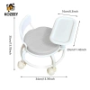 Ghế Bàn Ăn Bé KOZEEY Đa Năng – Khay Ăn, Bánh Xe, Ổn Định, Giá Ưu Đãi 309.960₫ 9
