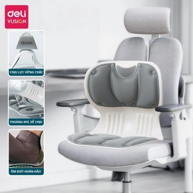 Ghế Bệt Tựa Lưng Deli Điều Chỉnh Tư Thế Ngồi Chống Gù Lưng 219.000 VND