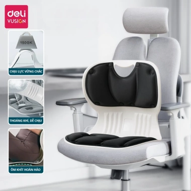 Ghế Bệt Tựa Lưng Deli Điều Chỉnh Tư Thế Ngồi Chống Gù Lưng 219.000 VND 10 Ghế Bệt Tựa Lưng Deli Điều Chỉnh Tư Thế Ngồi Chống Gù Lưng 219.000 VND 10
