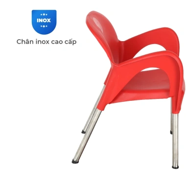 Ghế cà phê Sake QUI PHÚC - Chân inox chống trượt, an toàn - Giá ưu đãi 291.100₫
