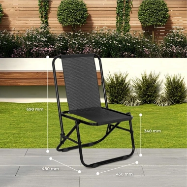 Ghế cà phê Win QUI PHÚC lưng lưới thấp, thoáng khí, thoải mái, gấp gọn tiện lợi 2 Ghế cà phê Win QUI PHÚC lưng lưới thấp, thoáng khí, thoải mái, gấp gọn tiện lợi 2