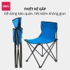 Ghế cắm trại gấp gọn Deli - Vải dù đa năng 2 size, 3 màu, thích hợp câu cá, dã ngoại, du lịch - Chỉ 190k 2