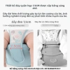 Ghế đeo em bé Aibeiyou – Đeo eo trước, mỏng nhẹ cho trẻ 0‑3 tuổi, giảm còn 927.5k 3