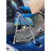Ghế đi xe máy cho bé chân thấp xe số – Ghế sắt xếp sơn tĩnh điện 9‑4 tháng, giá 185.500₫ 3