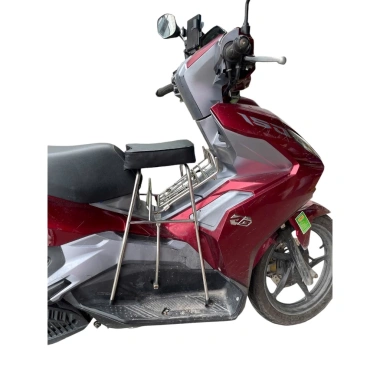 GHẾ ĐÔN GA INOX YÊN NỆM ĐEN – Airblade, PCX, Impulse, Freego, Vespa – 155.400₫ 4