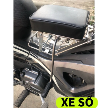 Ghế Đôn Số Inox Cao Cấp cho Bé - Yên Nệm Đen An Toàn, Giá Ưu Đãi 135k