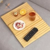 Ghế Đựng Cốc Tự Nhiên Chống Trơn Trượt Sofa Tre Tay Gập Lại - Điều Khiển Từ Xa Mới 3