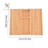 Ghế Đựng Cốc Tự Nhiên Chống Trơn Trượt Sofa Tre Tay Gập Lại - Điều Khiển Từ Xa Mới 5