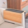 Ghế Đựng Cốc Tự Nhiên Chống Trơn Trượt Sofa Tre Tay Gập Lại - Điều Khiển Từ Xa Mới 7
