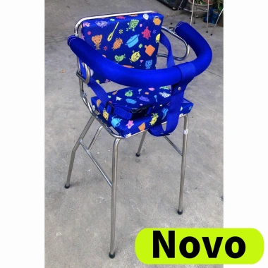 Ghế Ga Gập Inox An Toàn Cho Bé - Đệm ảo Dễ Lắp Giá 245.000 Giảm 49.000