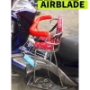 GHẾ GA GẬP VÒNG INOX cho Airblade PCX, Impulse, Freego - An toàn bé, giá chỉ 260k 4