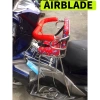 GHẾ GA GẬP VÒNG INOX cho Airblade PCX, Impulse, Freego - An toàn bé, giá chỉ 260k 6