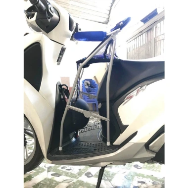 Ghế Ga Xếp Sắt Sơn Tĩnh Điện SH Mode - SH Lớn An Toàn Cho Bé, 193.380₫ 4