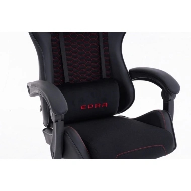 Ghế game EDRA Citizen EGC236 - Giảm 23%, thiết kế ergonomic, hỗ trợ lưng, 2.375.000₫