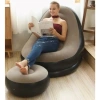 Ghế hơi tựa lưng bọc nhung cao cấp, mềm mại êm ái - mua ghế to tặng ghế tròn nhẹ