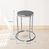 Ghế inox đôn Dona QUI PHÚC, sáng bóng, chịu lực tốt, xếp chồng tiện, chống trượt 2