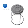 Ghế inox đôn Dona QUI PHÚC, sáng bóng, chịu lực tốt, xếp chồng tiện, chống trượt 5