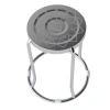 Ghế inox đôn Dona QUI PHÚC, sáng bóng, chịu lực tốt, xếp chồng tiện, chống trượt 6