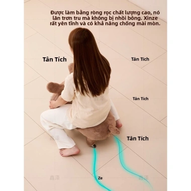 Ghế Labubu Nhồi Bông Có Bánh Xe - Đồ Chơi Hình Con Vật Trẻ Em 716.100₫ 5