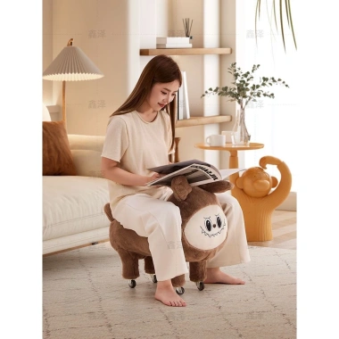 Ghế Labubu Nhồi Bông Có Bánh Xe - Đồ Chơi Hình Con Vật Trẻ Em 716.100₫ 7