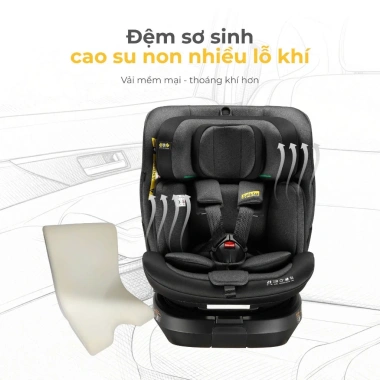 Ghế Ngồi Ôtô Cao Cấp RANGER TT Plus Jovikids - Xoay 360, i-Size ECE R129, 0-12 tuổi, Giá ưu đãi 5,360,000 VND 5 Ghế Ngồi Ôtô Cao Cấp RANGER TT Plus Jovikids - Xoay 360, i-Size ECE R129, 0-12 tuổi, Giá ưu đãi 5,360,000 VND 5