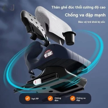 Ghế ngồi oto cho bé 3-12 tuổi Ulop an toàn, giảm hai mươi phần trăm, giá 1.200.000 đồng