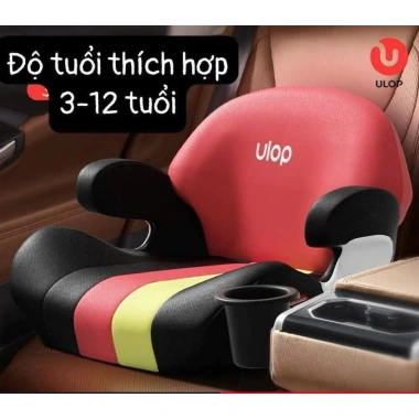 Ghế ngồi oto cho bé 3-12 tuổi Ulop an toàn, giảm hai mươi phần trăm, giá 1.200.000 đồng