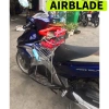 Ghế ngồi xe máy tay ga Airblade gập inox, vòng xe cho bé, phù hợp AB IMPLUSE FREEGO PCX, giá ưu đãi 260.400 VND 6