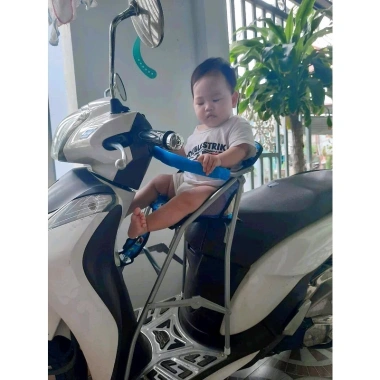 Ghế ngồi xe SH nâng cấp, ga sắt sơn tĩnh điện, gấp gọn, dây đai – phù hợp SH 150i, 300i, SH Nam, SH lớn – 220.500₫ 6