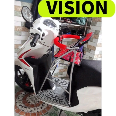 Ghế ngồi xe VISION vòng an toàn, ga xếp sắt sơn tĩnh điện, giá chỉ 193.380₫