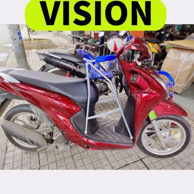 Ghế ngồi xe VISION vòng an toàn, ga xếp sắt sơn tĩnh điện, giá chỉ 193.380₫