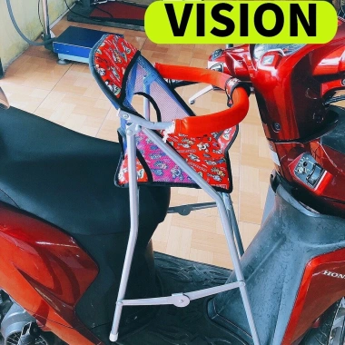 Ghế ngồi xe VISION vòng an toàn, ga xếp sắt sơn tĩnh điện, giá chỉ 193.380₫